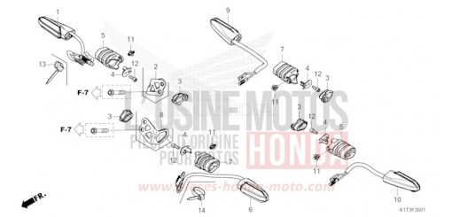 WINKER (EXCEPT CRF300LA-ED) CRF300LRAM de 2021